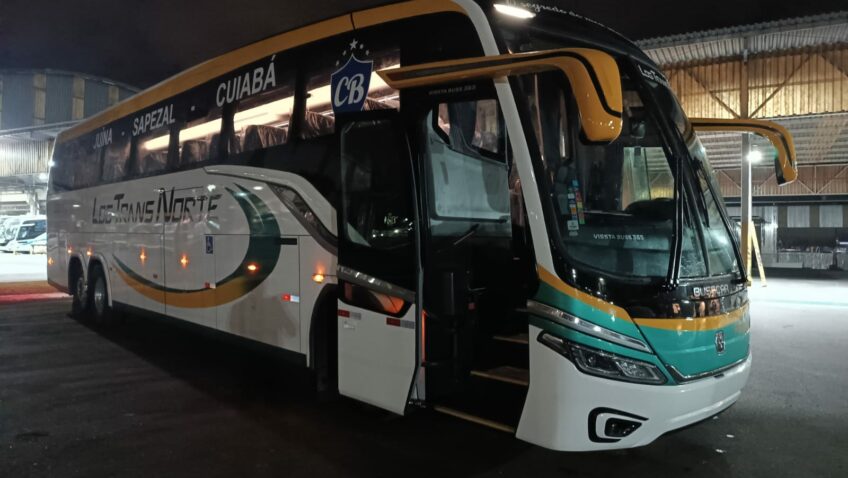 Pevidor Transportes Investe No Modelo Vissta Buss Busscar Technibus