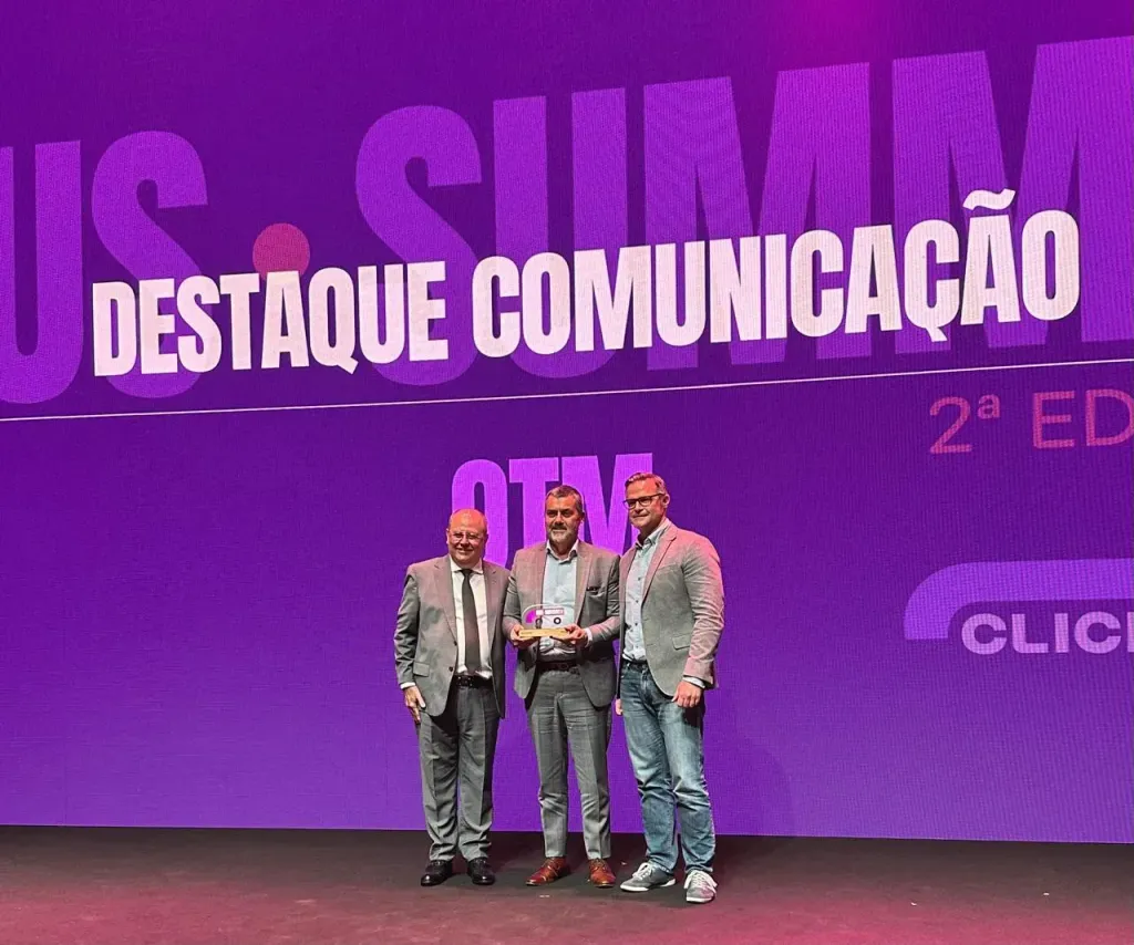A OTM Editora foi premiada como Destaque de Comunicação de 2025 (Foto: Valeria Bursztein)