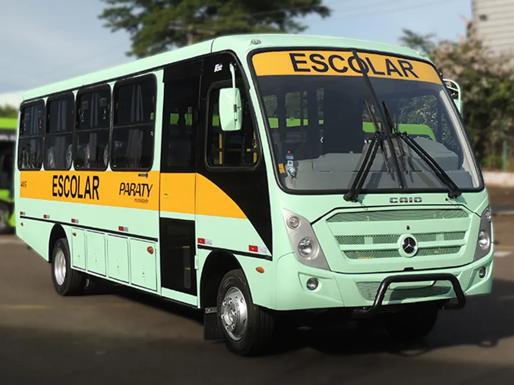 A Caio entregou 12 ônibus F2200 para a Paraty (Divulgação)