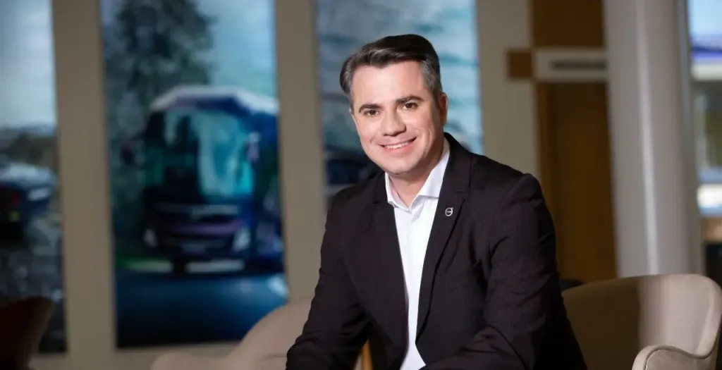 André Marques, presidente da Volvo Buses na América Latina