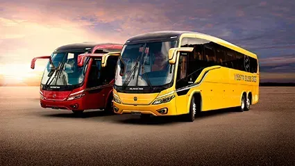 Novos modelos da família NB1 Busscar (Divulgação)