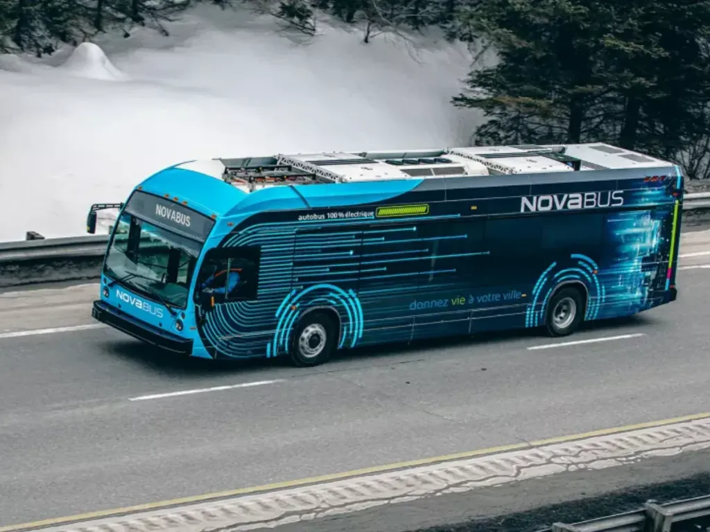 Ônibus elétrico da Nova Bus no Canadá (Nova Bus)