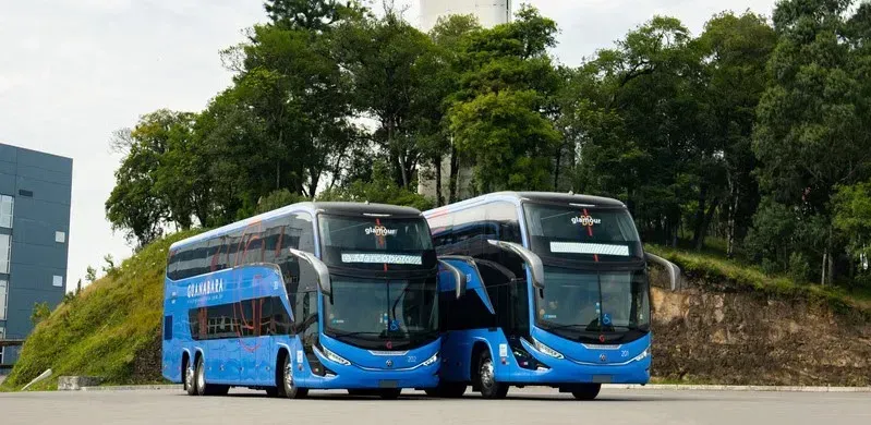 Ônibus Paradiso G8 1800 DD reforçam a frota do grupo Guanabara (Divulgação)
