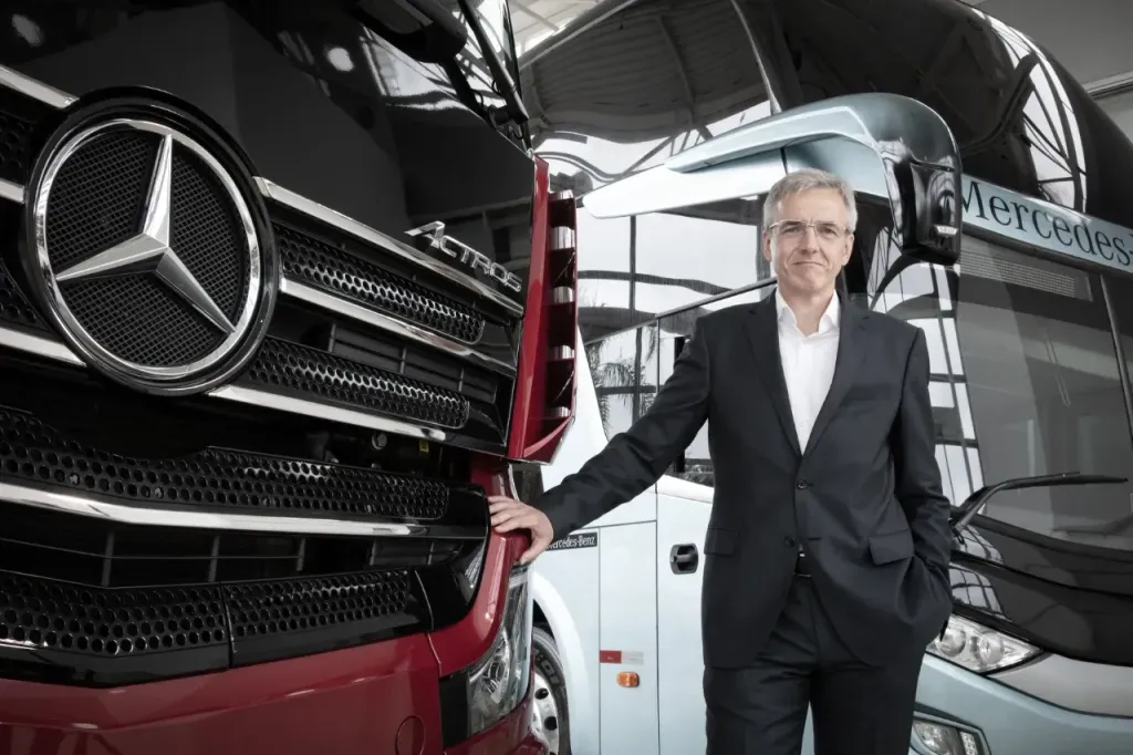 Karl Deppen, presidente da Mercedes-Benz do Brasil e CEO América Latina (Divulgação)