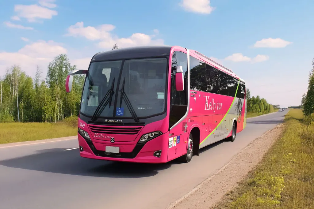 El Buss 340 com chassi Mercedes-Benz OF 1726 (Divulgação)