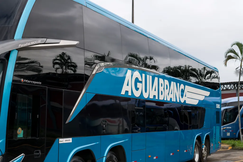 Novos Marcopolo G8 DD com chassi Mercedes-Benz (Divulgação)