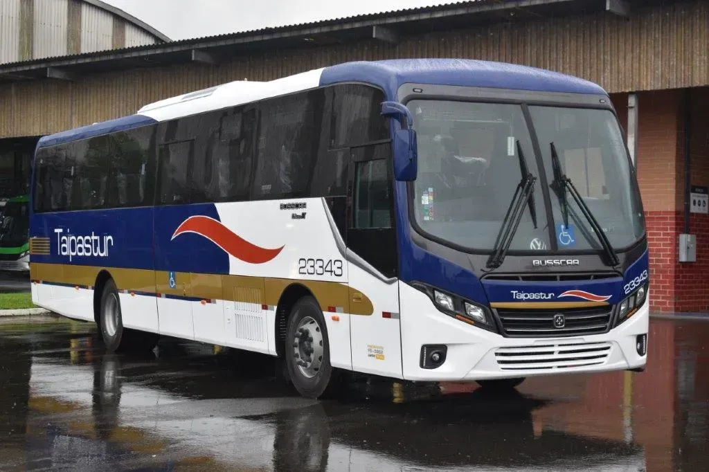 El Buss FT Busscar com chassi Volkswagen (Divulgação)