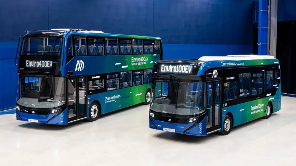 Ônibus Alexander Dennis equipado com sistema VEDS (Divulgação Driventic)