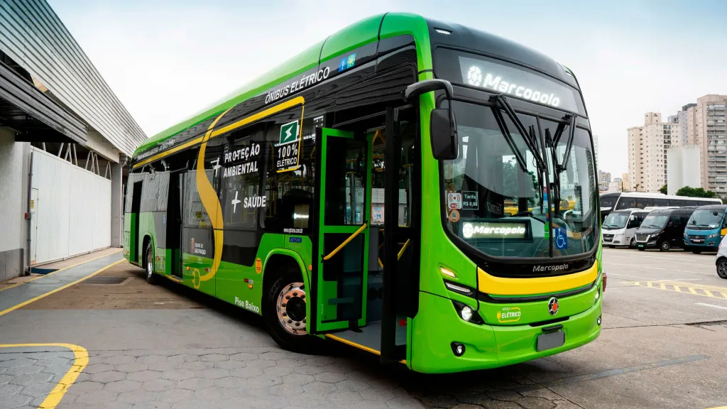 Attivi Integral 100% elétrico da Marcopolo (Divulgação)