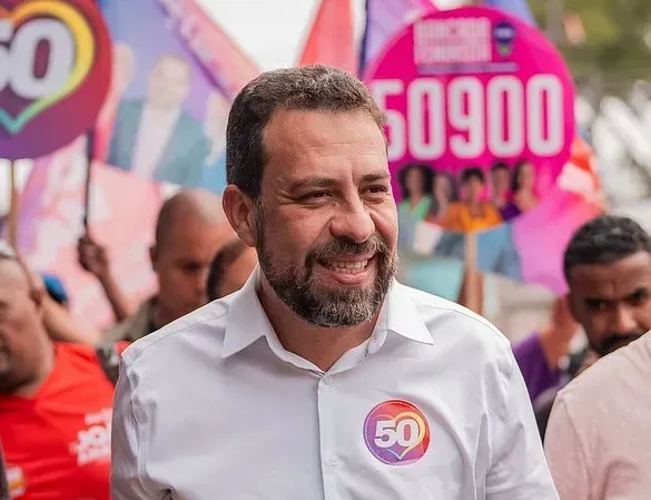 Guilherme Boulos, candidato à prefeitura de São Paulo pelo PSOL (Divulgação)