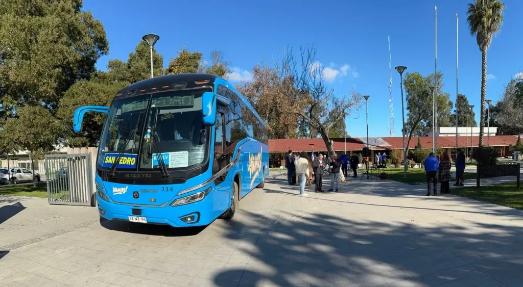 Vissta Buss 345 NB1 encarroçado sobre chassi Scania K-410 (Foto: Vivipra/Divulgação)