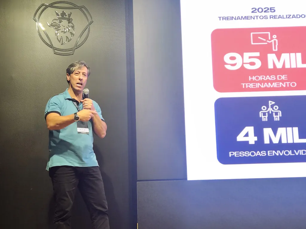 Pietro Nistico Neto, gerente de Desenvolvimento de Serviços da Scania Operações Comerciais Brasil (Foto: Márcia Pinna)
