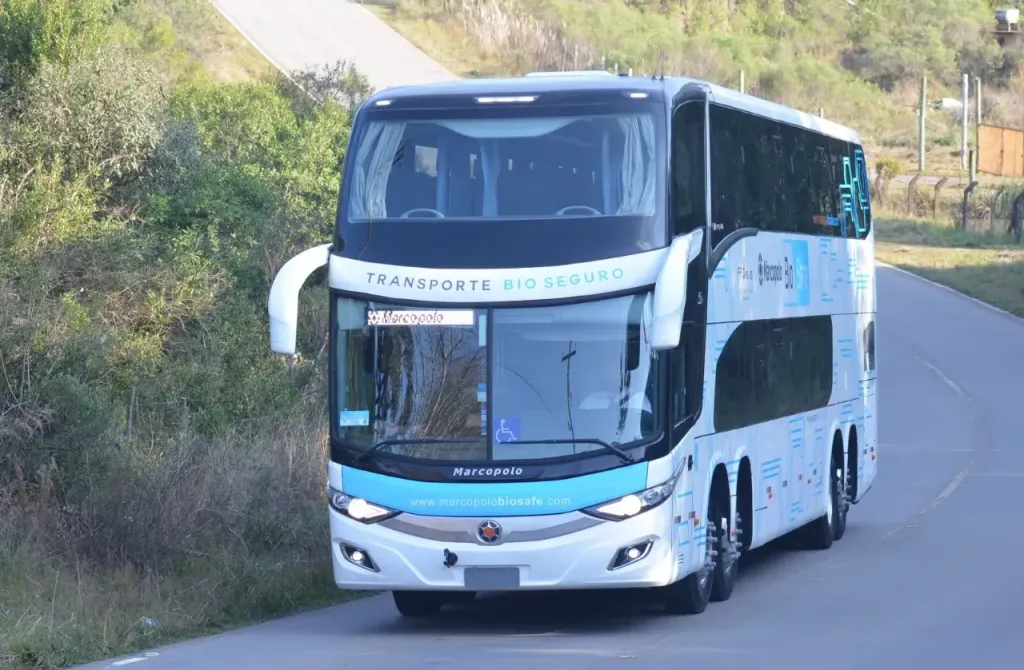 Marcopolo Paradiso NEW G 7 1800 DD Bio Safe (Divulgação)