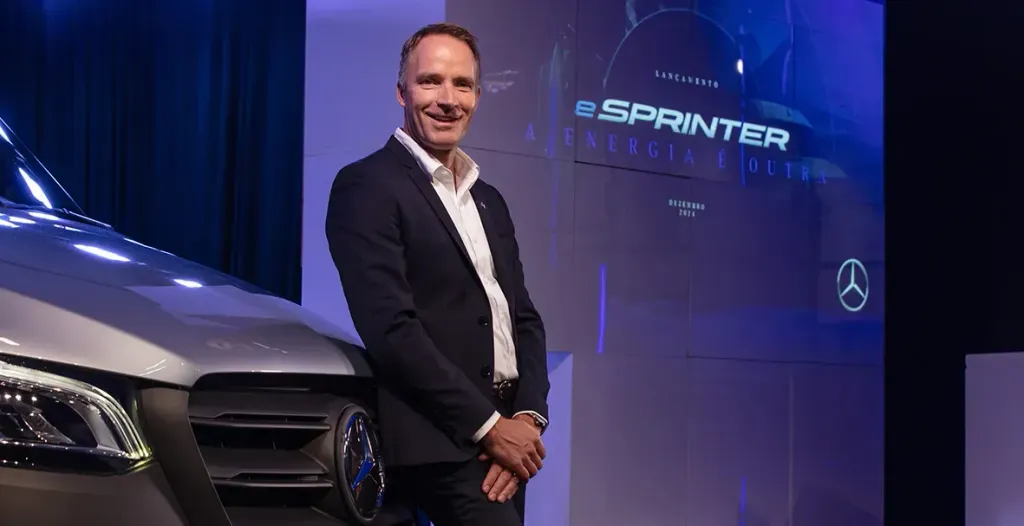 Ronald Koning, presidente e CEO da Mercedes-Benz Cars & Vans Brasil (Divulgação)