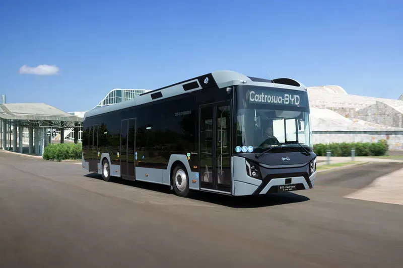 Lançamento do eBus de 12 metros da BYD-Castrosua (Divulgação)