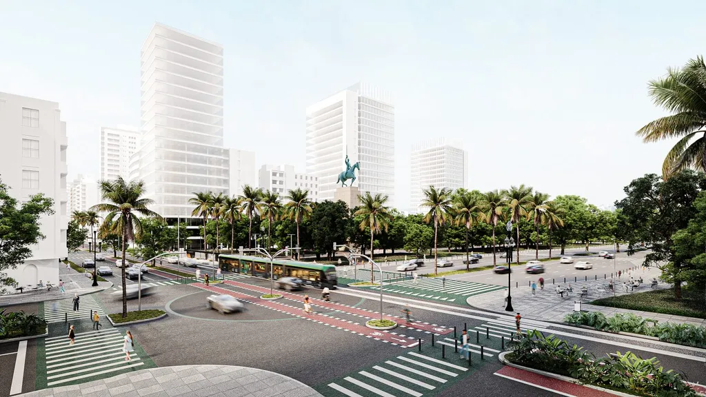 Imagem referencial Praça Princesa Isabel (REPRODUÇÃO SP URBANISMO)