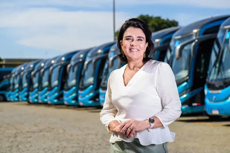 Paula Barcellos, CEO da Viação Águia Branca (Divulgação Águia Branca)