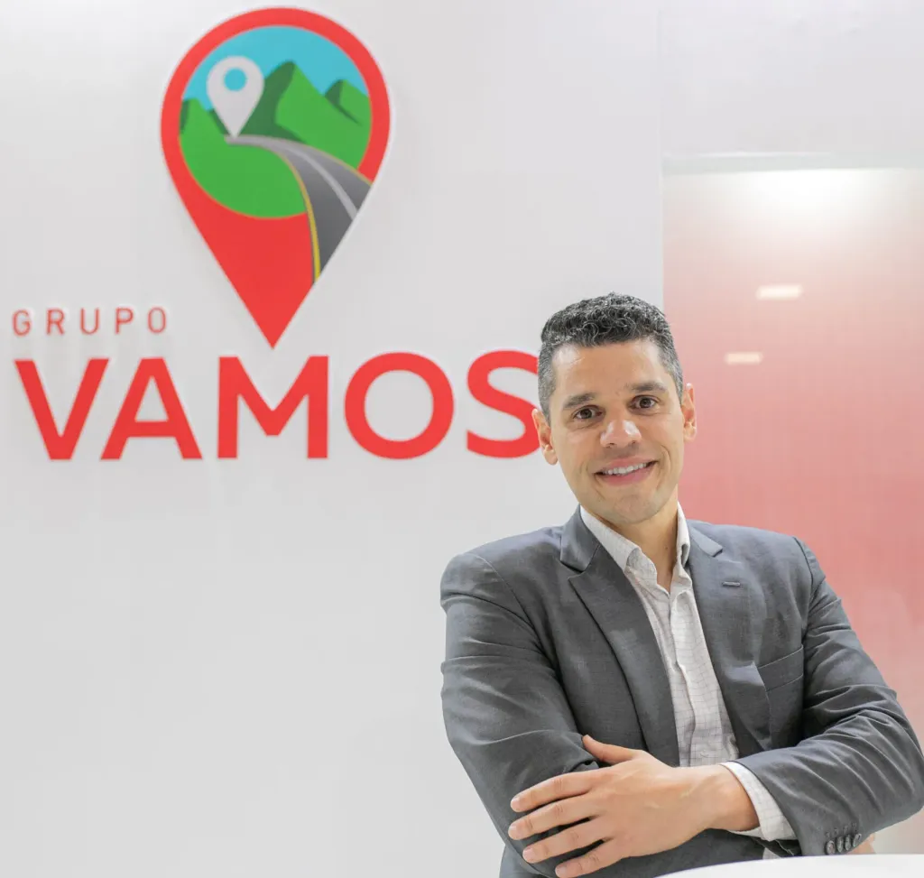 Leandro Sodré, gerente nacional de locação de ônibus do grupo Vamos (Divulgação)