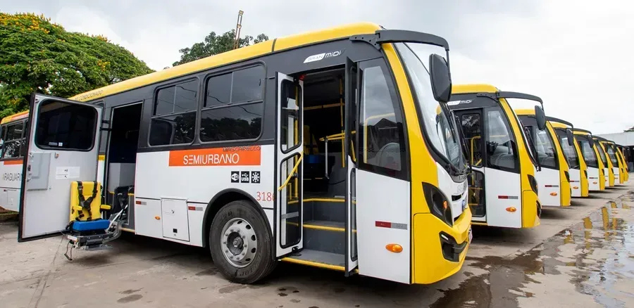 A empresa comprou oito veículos (Foto: Fábio Lima)