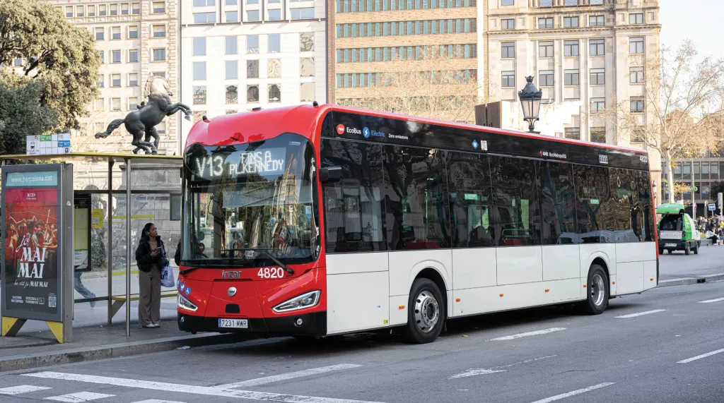 Novo ônibus elétrico Irizar e-mobility (Divulgação)