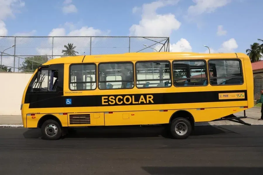 Ônibus escolar ORE2 (Foto: Diego Cardoso – Ascom/SEC)