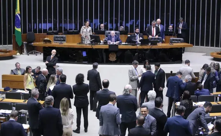 Sessão deliberativa do plenário da Câmara (Bruno Spada/Câmara dos Deputados)