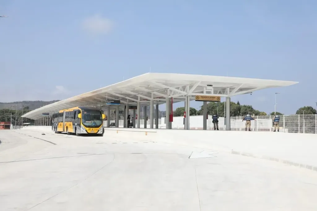 O novo terminal conta com bicicletário com 600 vagas. (Fábio Motta/PRJ)