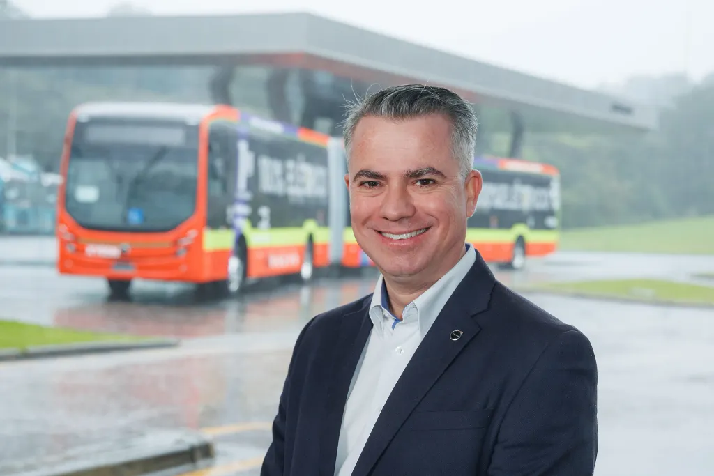 André Marques presidente da Volvo Buses na América Latina. Curitiba, (Foto: Rodolfo Buhrer)