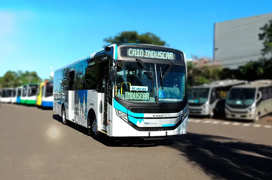 Apache VIP midiônibus entregue para a Icaraí (Divulgação)