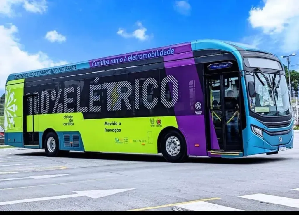 Ônibus elétrico e-Volksbus (Divulgação)