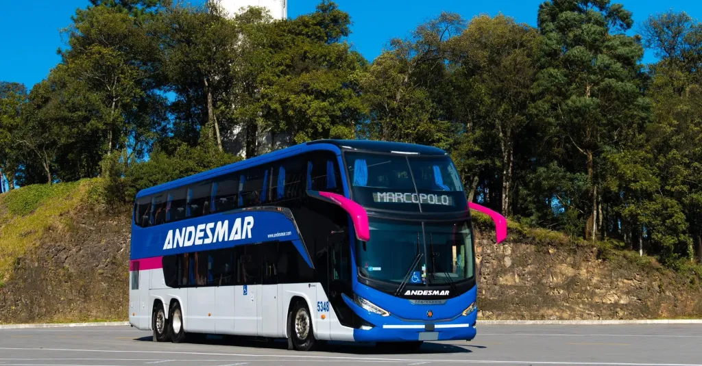 Paradiso G8 1800 Double Decker – Divulgação Marcopolo