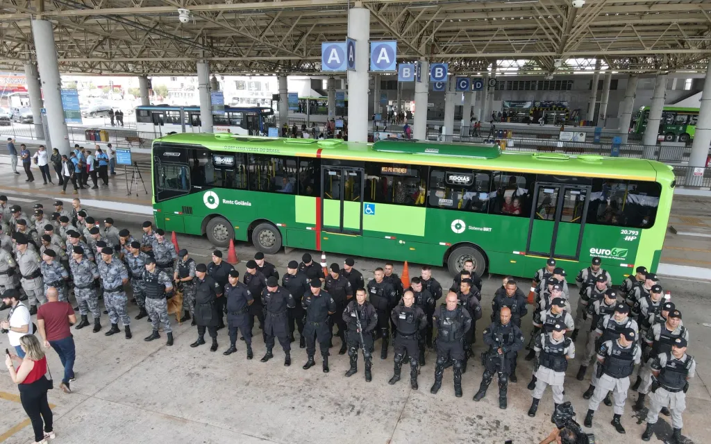 Lançamento da ação Natal Seguro no Transporte Público (Divulgação)