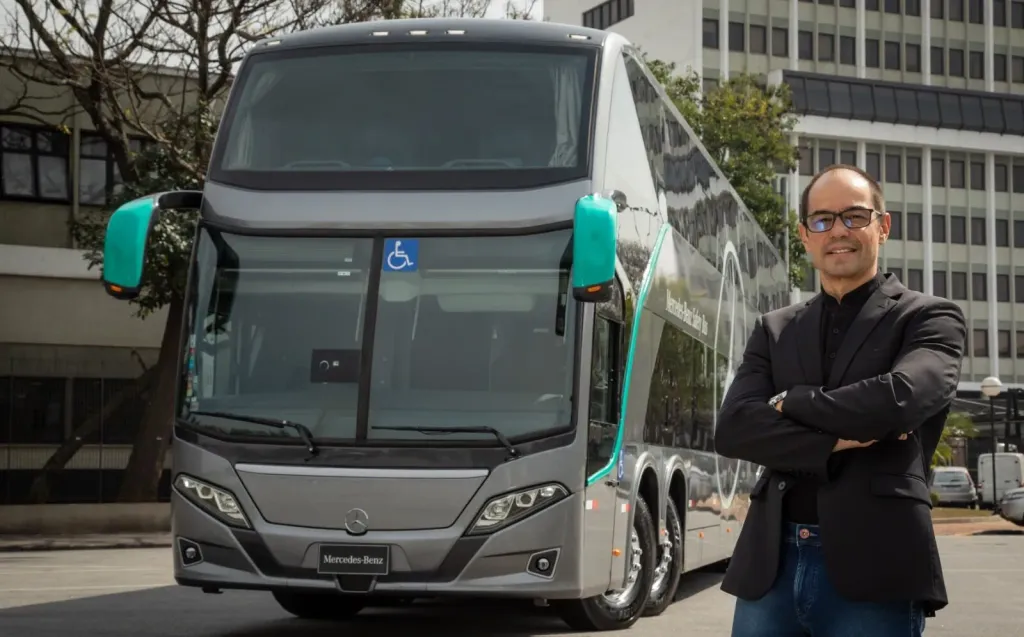 Walter Barbosa, vice-presidente de vendas e marketing peças e serviços ônibus da Mercedes-Benz (Divulgação)
