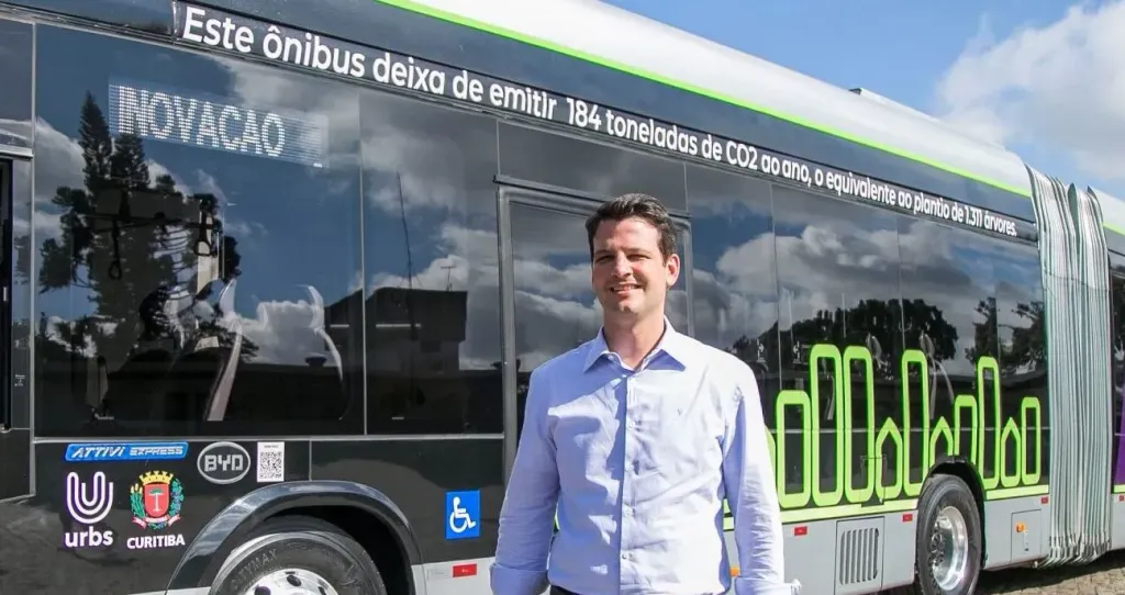 Eduardo Pimentel, prefeito de Curitiba (Divulgação)