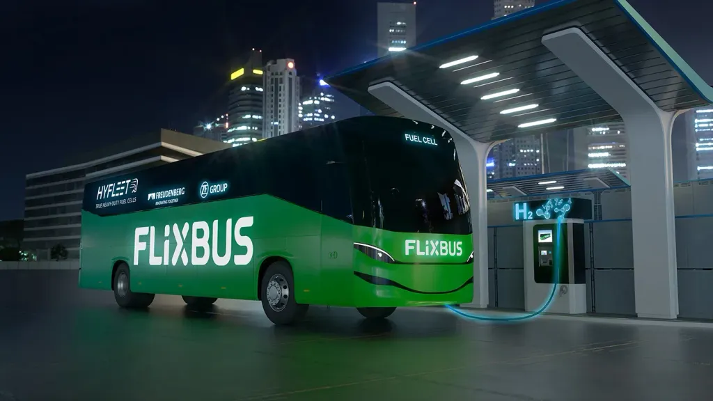 ZF, Freudenberg, Flixbus e Atmosfair criam projeto para desenvolver uma célula de combustível para ônibus (Divulgação)