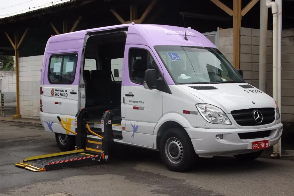 O Atende-SP é o mais antigo sistema de transporte por demanda para pessoas com deficiência do Brasil (Divulgação)