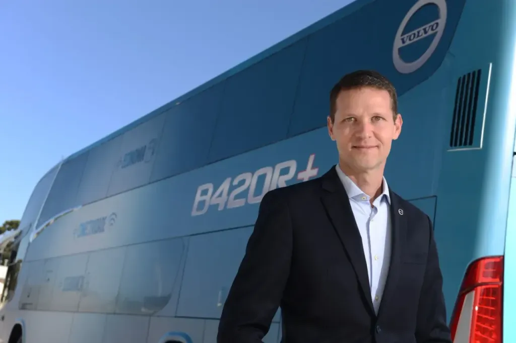 Paulo Arabian, diretor comercial da Volvo Buses no Brasil (Divulgação)