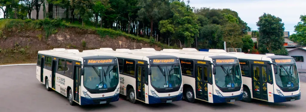 Ônibus Marcopolo Torino irão integrar a frota de Caxias do Sul (Divulgação)