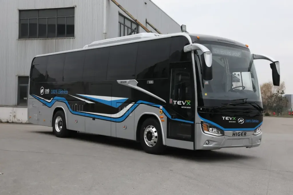 Modelo elétrico voltado para operações de fretamento (Divulgação)