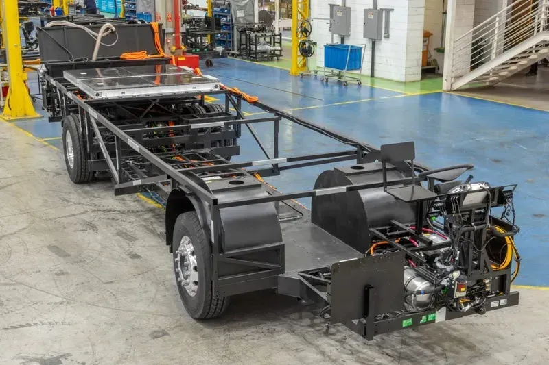 Chassi elétrico Midi da BYD (Divulgação)