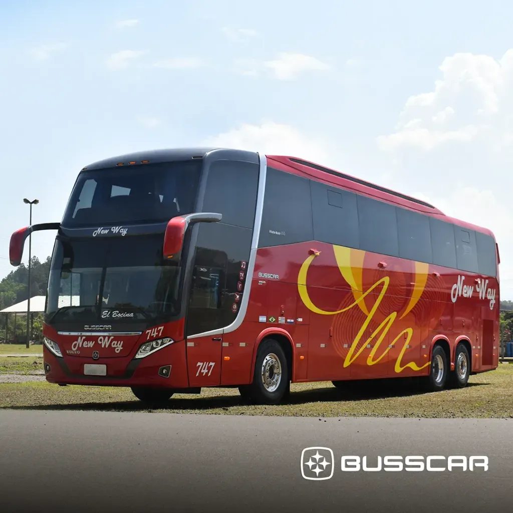 O Vissta Buss 400 é o segundo ônibus da marca adquirido pela New Way (Divulgação)