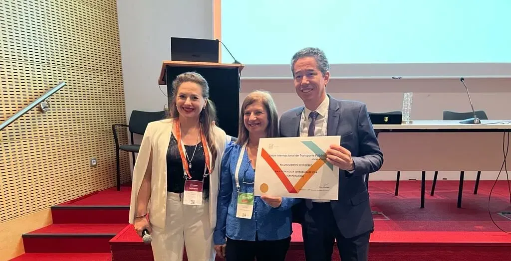 Rubens Filho recebe certificação internacional da UITP (Divulgação)