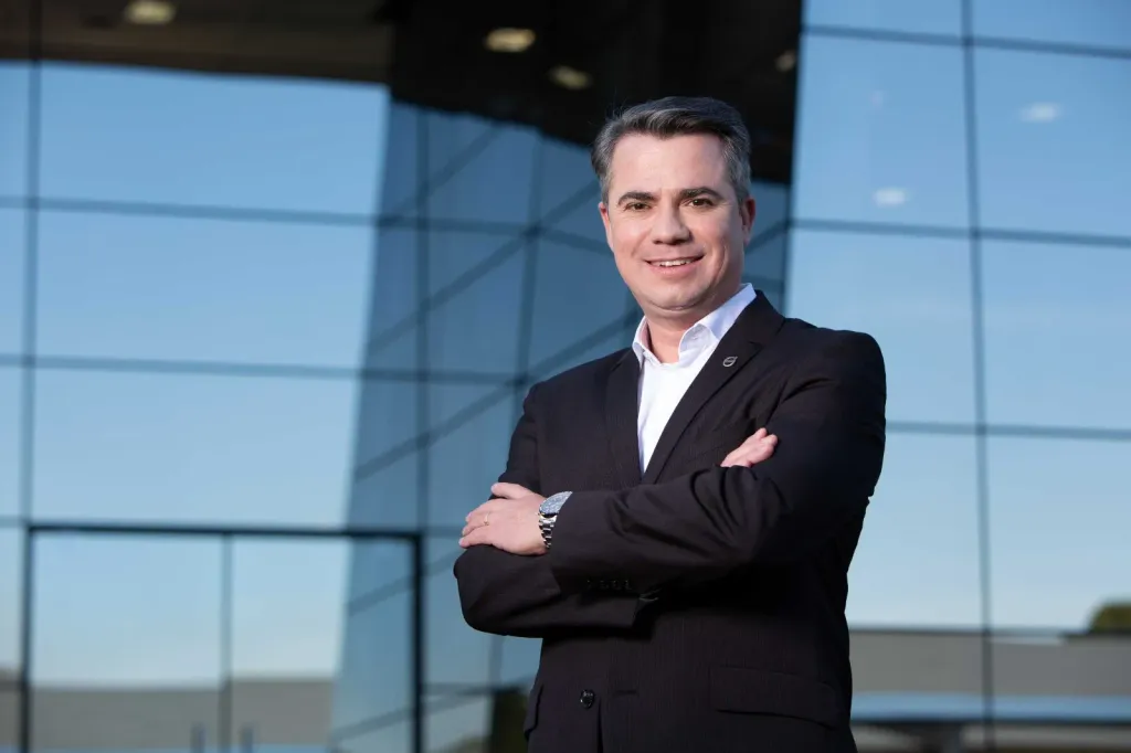 André Marques, presidente da Volvo Buses Latin America (Divulgação)