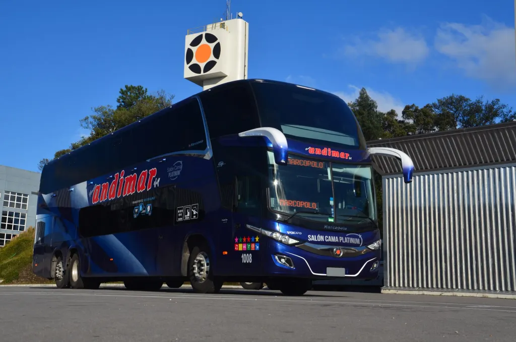 Os rodoviários Paradiso New G7 1800 DD foram adquiridos pela Andimar (Divulgação)