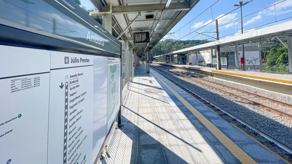 A nova estação Ambuitá (Divulgação)