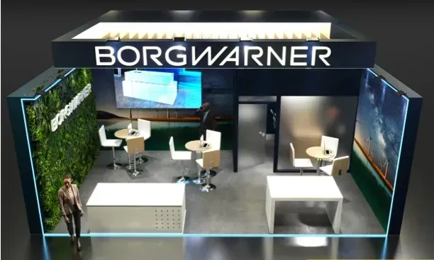 Estande Borgwarner (Divulgação)