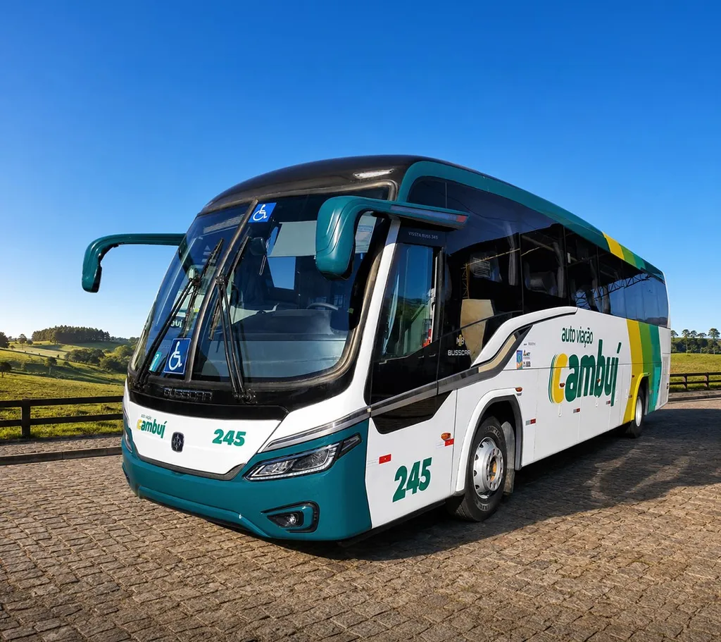 Vissta Buss 345 NB1 com chassi Volkswagen VW 18.320 (Divulgação)