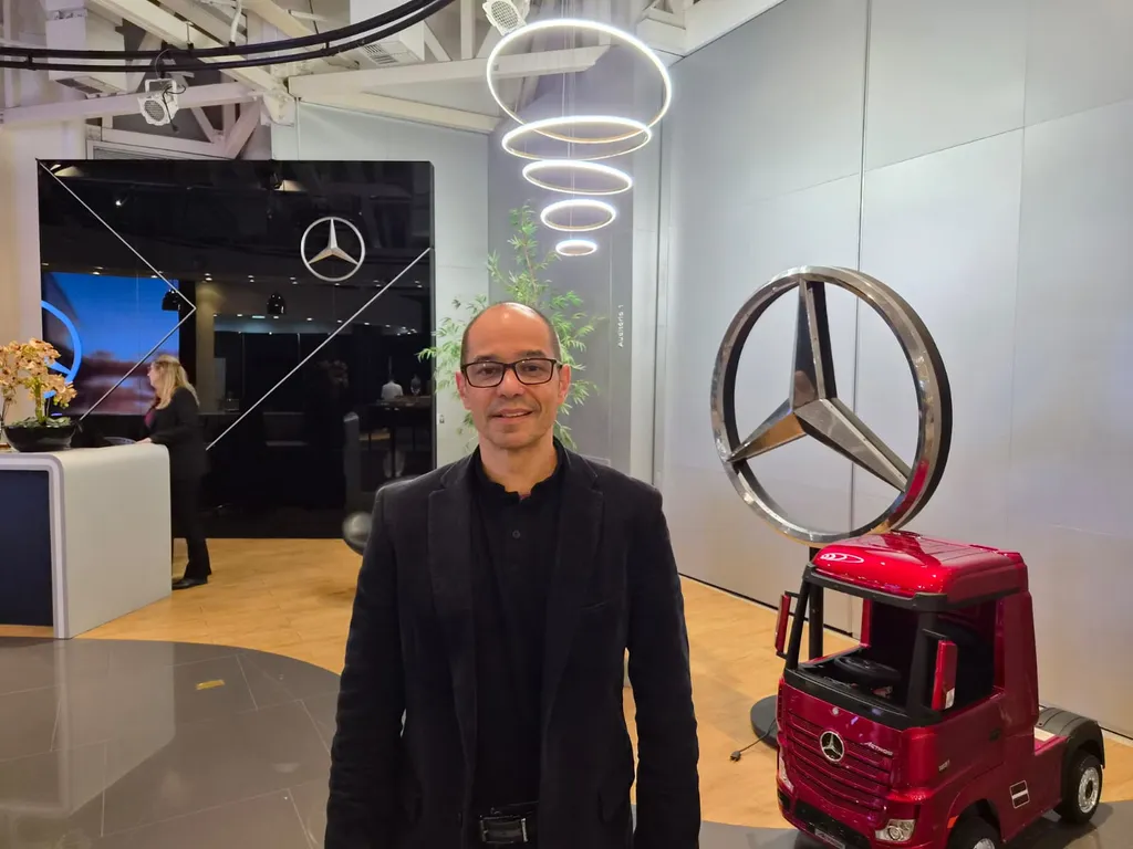 Walter Barbosa, vice-presidente de Vendas, Marketing e Peças & Serviços Ônibus da Mercedes-Benz do Brasil. (Foto: Luiz Alberto Pandini)