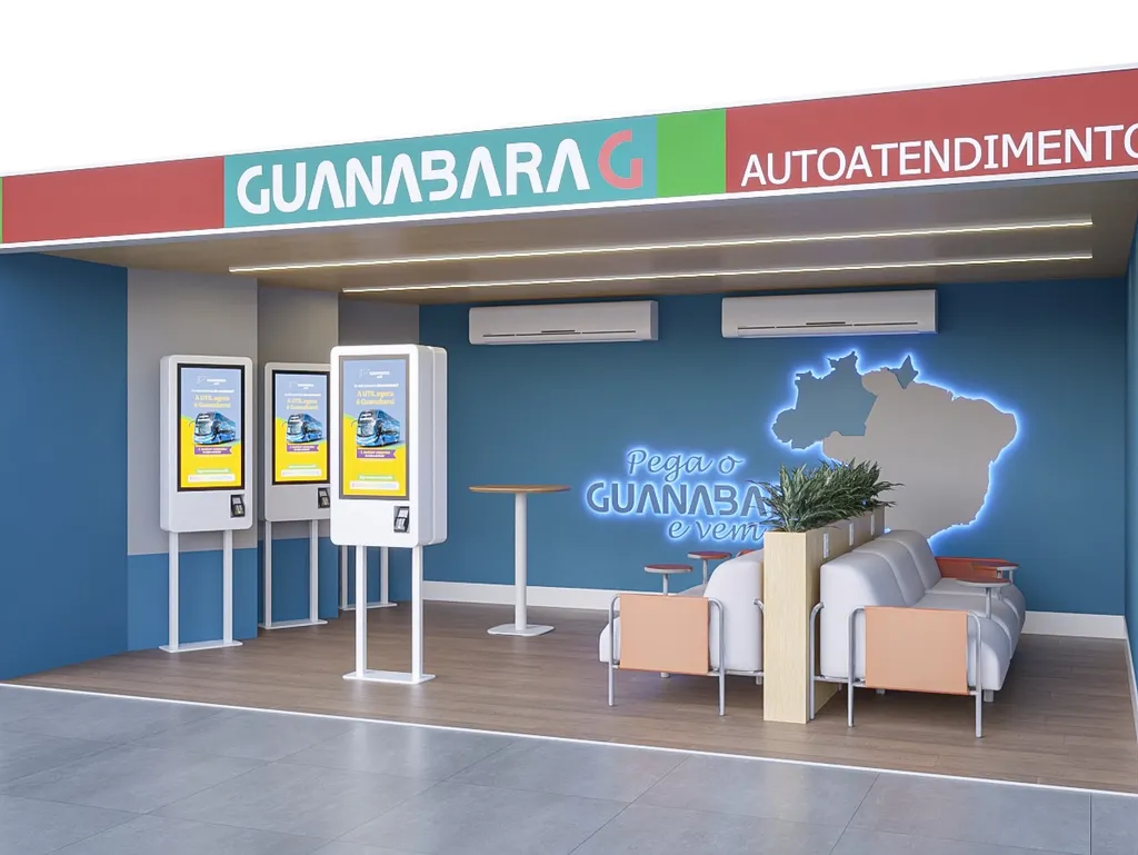 Novo espaço VIP da Guanabara (Divulgação Rodoviária do Rio)