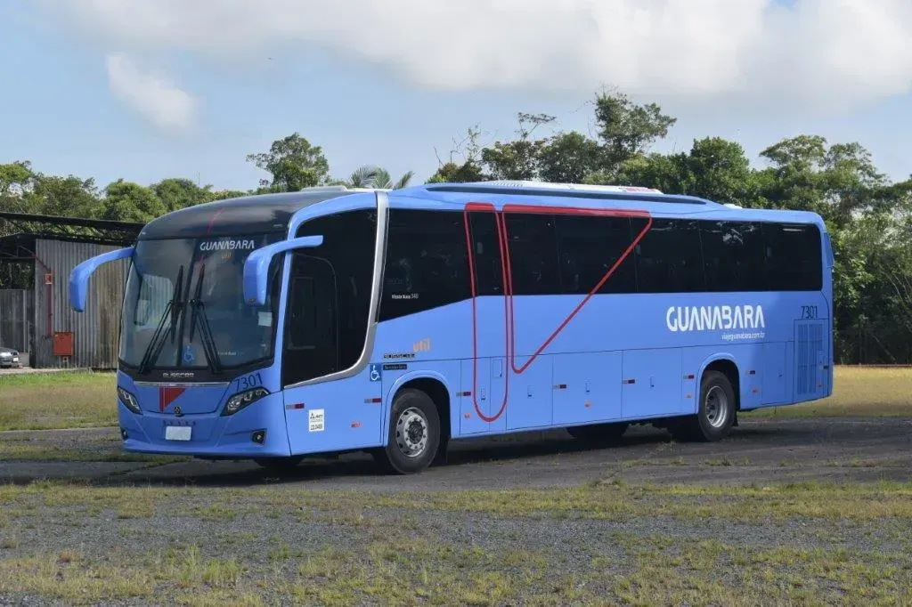 Os ônibus contam com chassi Mercedes-Benz O-500 R (Divulgação)
